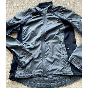 Mountain Hardwear Gray Women's Large Packable Quick Dry Windbreaker Jacket